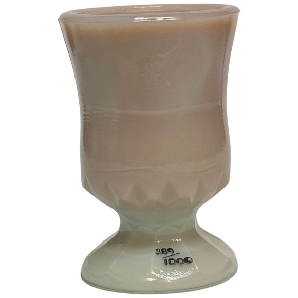 Boyd Art Glass Hopalong Cassidy© #289 Ltd Ed 2002 Blue Orchid Toothpick Holder - Picture 2 of 9